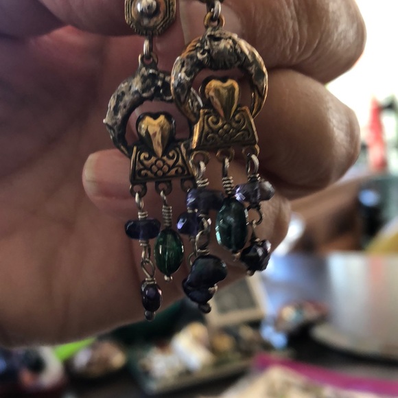 Beth Orduna drop tiered earrings - Picture 4 of 10